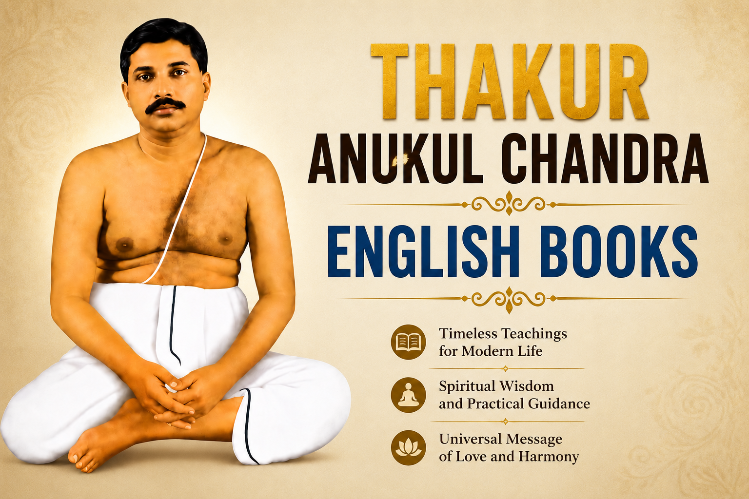 Thakur Anukul Chandra English Books